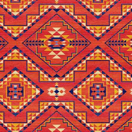 Painted Mesa Red | Fabric