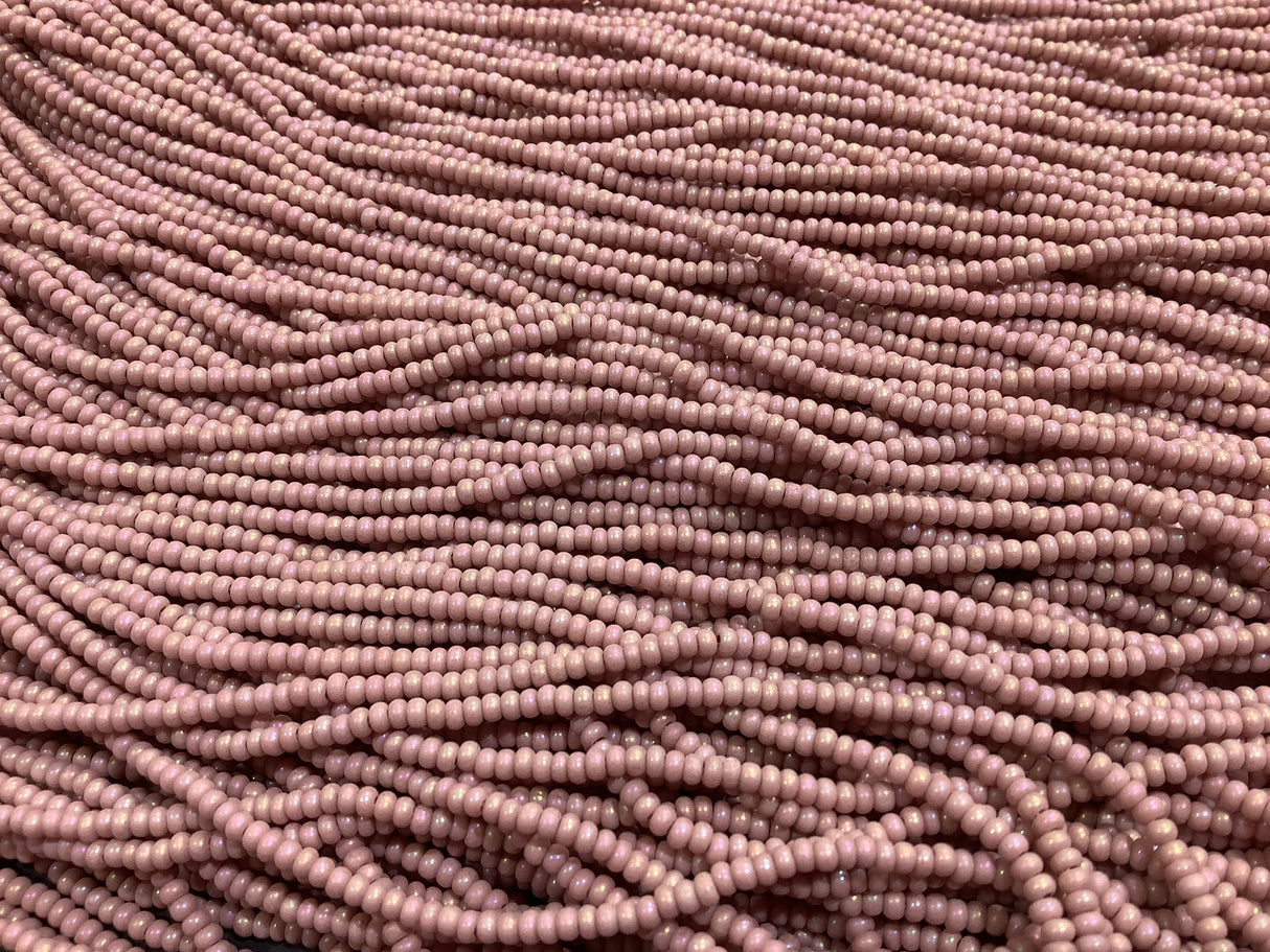 11/0 OP Pink Matte AB | Seed Beads