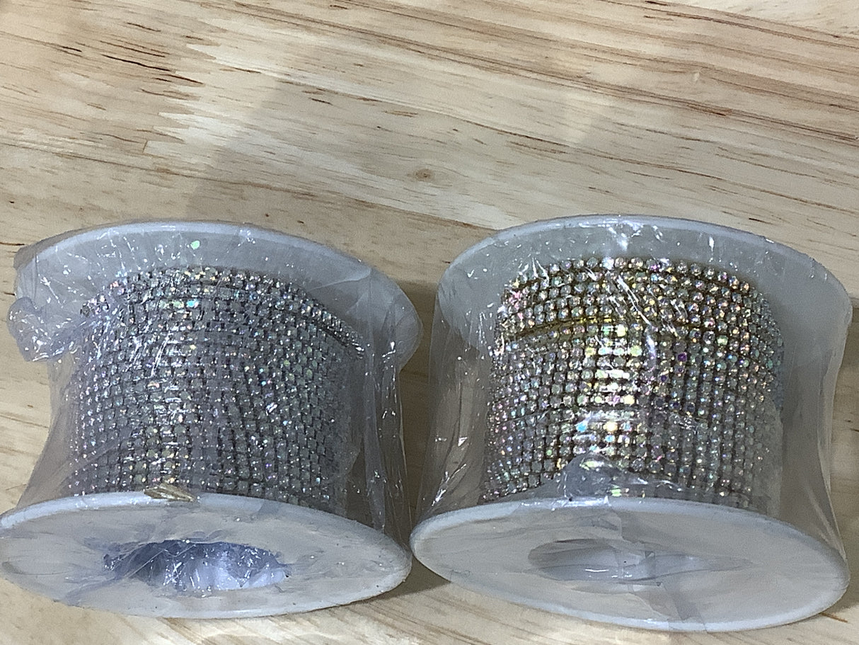 SS4 Rhinestone Banding Metal AB-