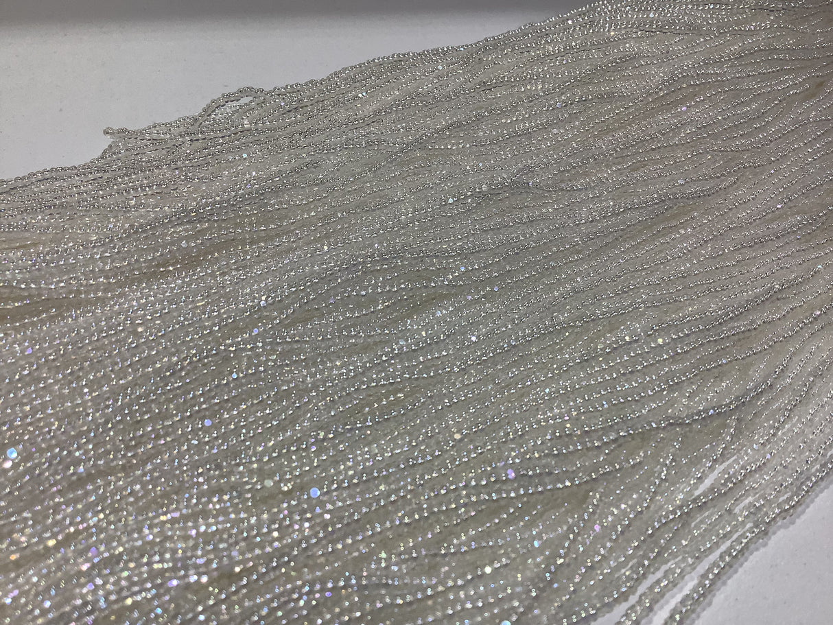 11/0 TR Crystal AB | Charlotte Cut