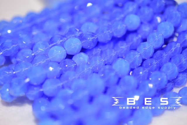 Blue Opal Fire Polish 8mm