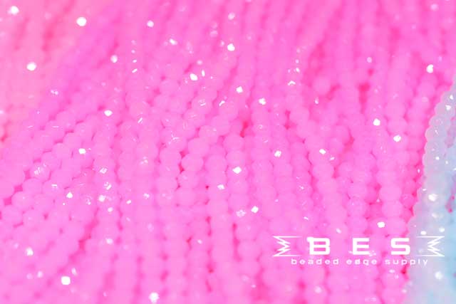 4mm Opal Rondelle | 14 Colors