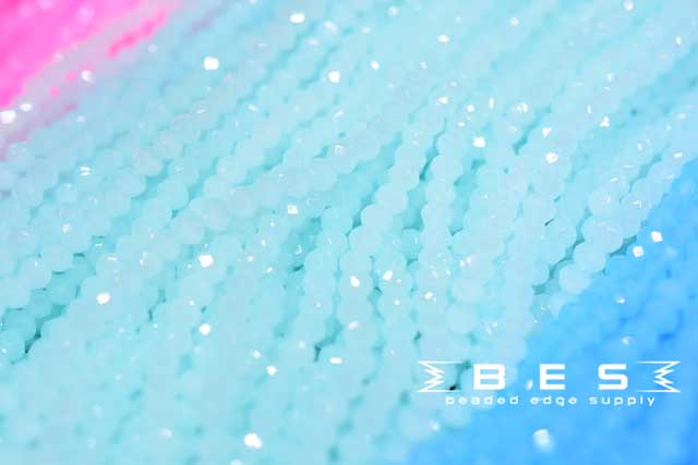 4mm Opal Rondelle | 14 Colors