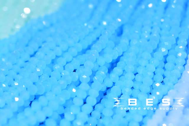 4mm Opal Rondelle | 14 Colors