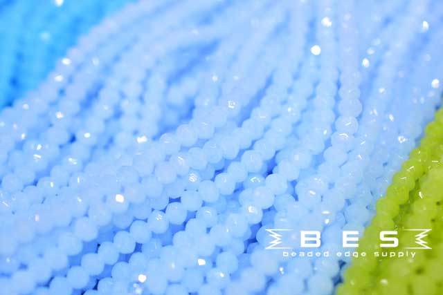 4mm Opal Rondelle | 14 Colors