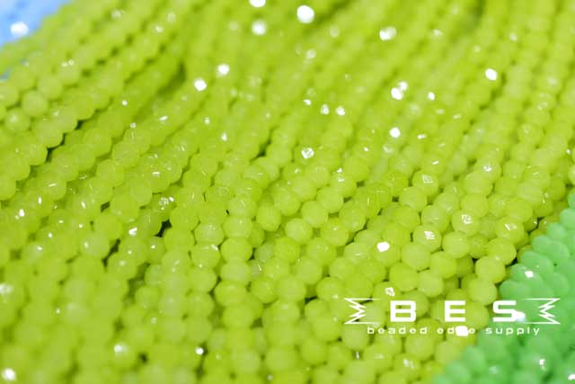 4mm Opal Rondelle | 14 Colors