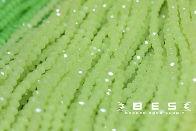 4mm Opal Rondelle | 14 Colors