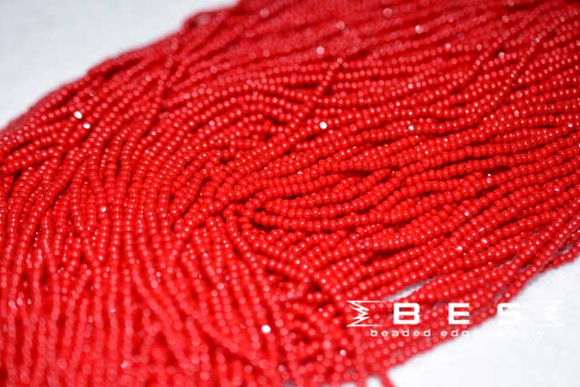 11/0 OP DRK Red | Charlotte Cut