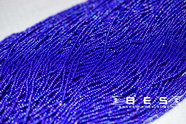 11/0 Royal Blue AB | Charlotte Cut