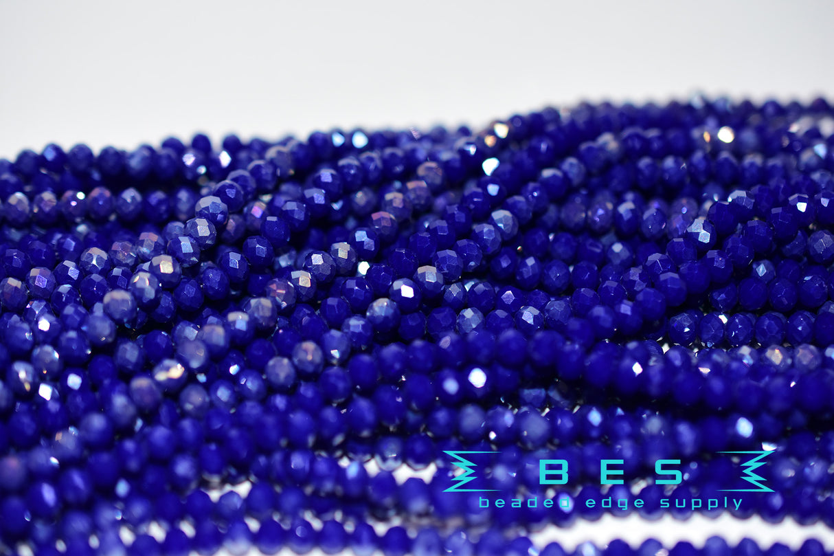 4mm OP AB Rondelle  | 15 Colors