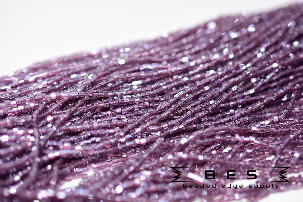 11/0 2 Cut Amethyst Luster