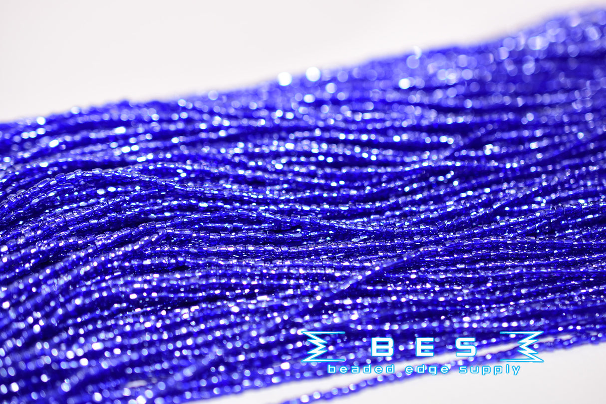 12/0 TR Cobalt Luster | 3 cut