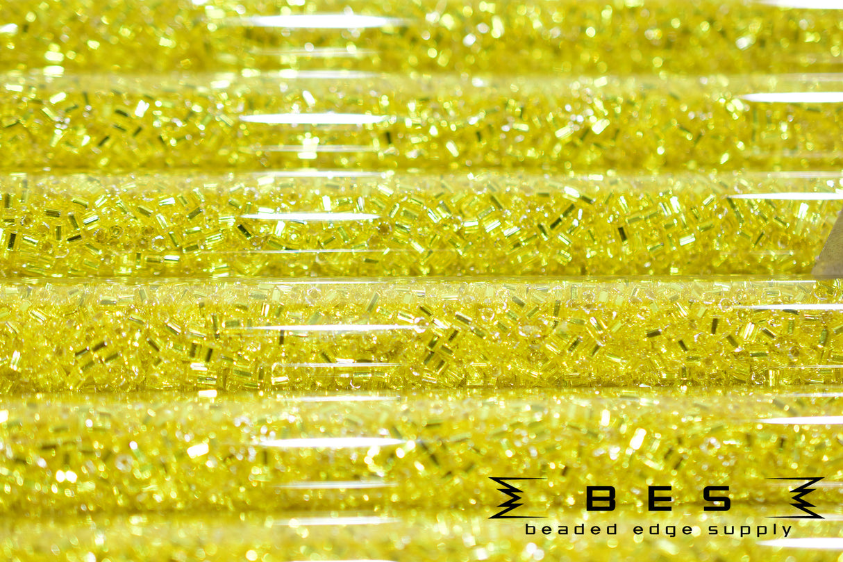 11/0 SL Yellow 6 Hex