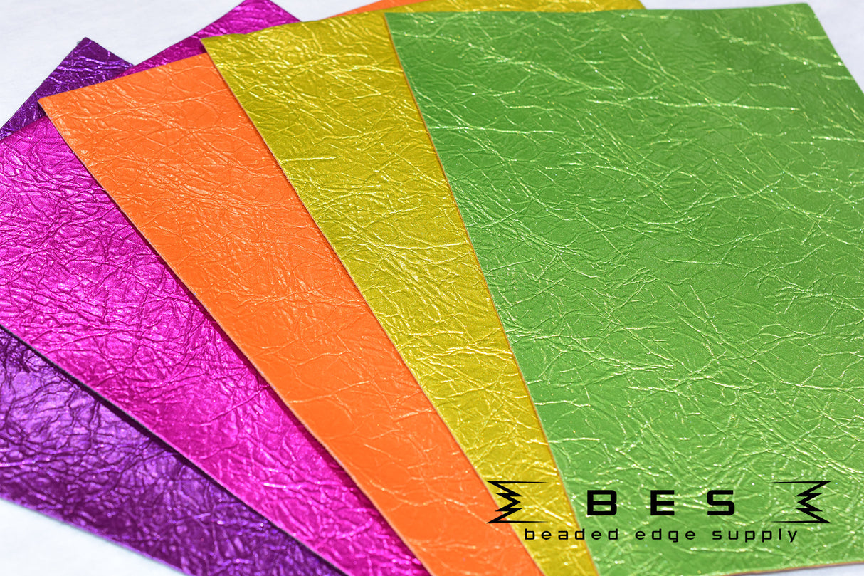 8.5x11" Metallic Vinyl Backing