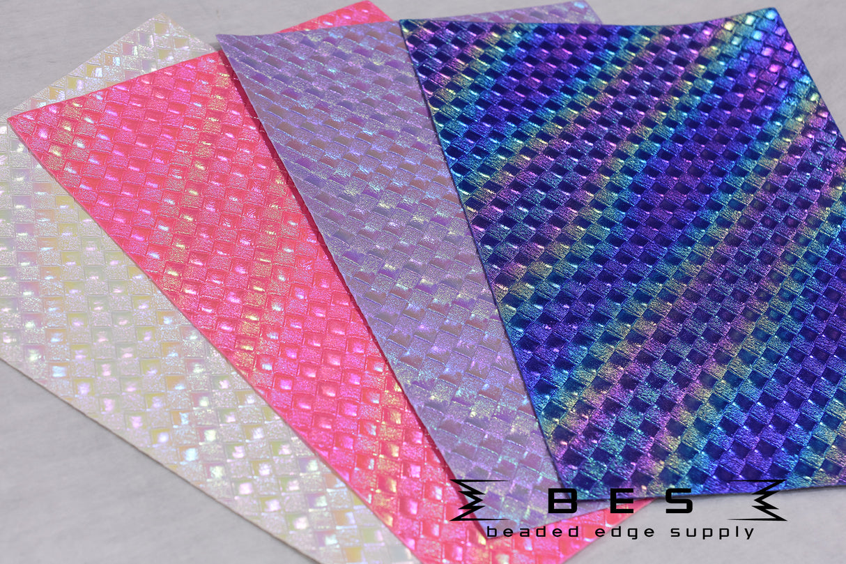 8.5x11" Fancy Woven Vinyl Backing