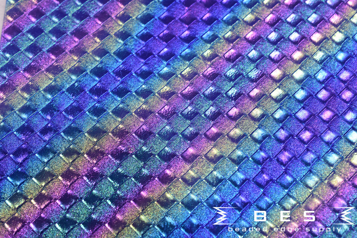 8.5x11" Fancy Woven Vinyl Backing