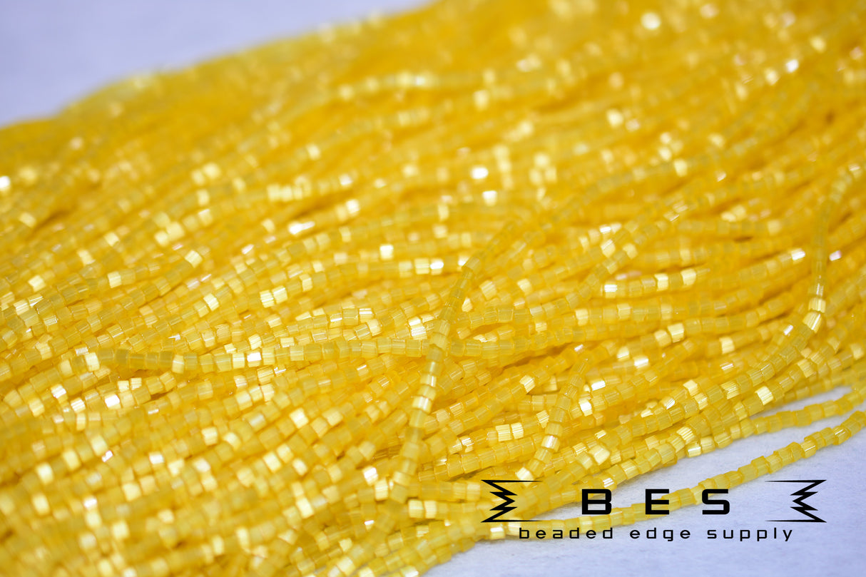 10/0 2 Cut Golden Yellow Satin
