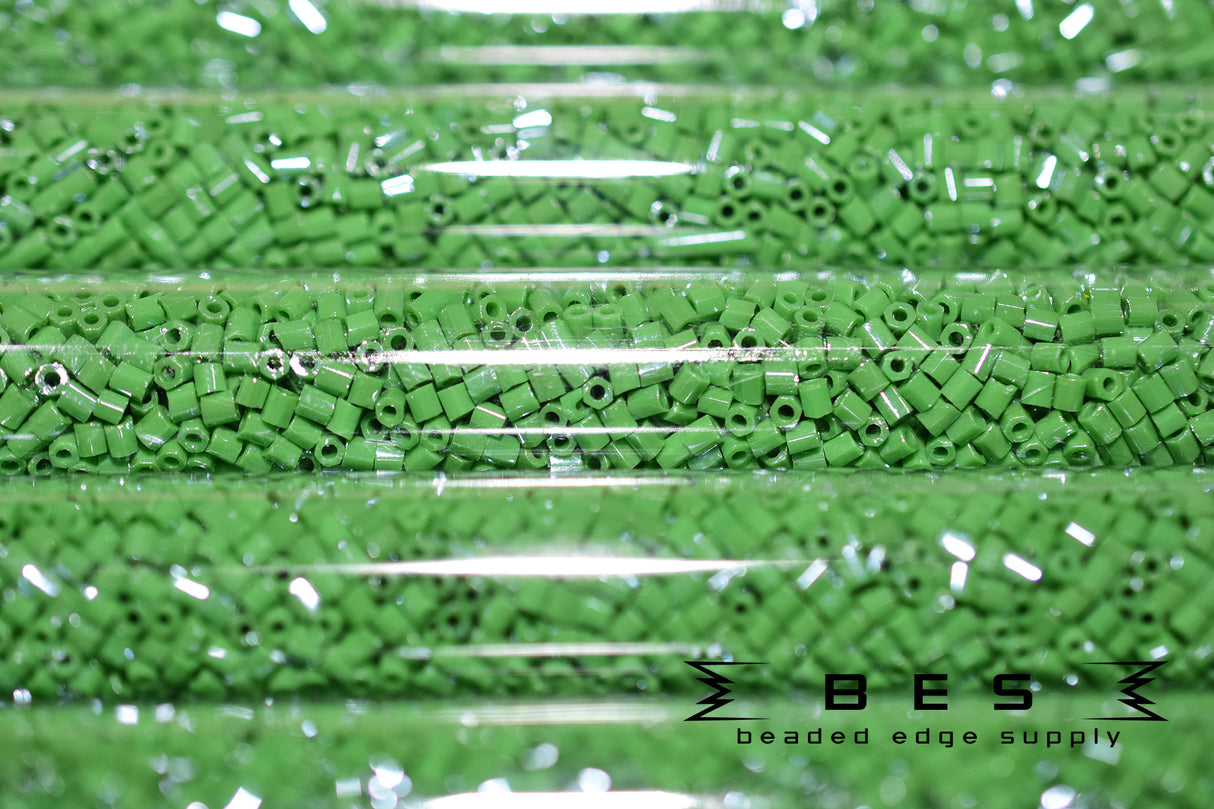 11/0 OP Green Luster 431 Hex