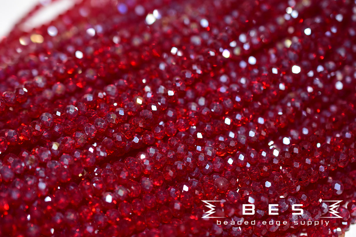 4mm TR AB Rondelle | 15 Colors