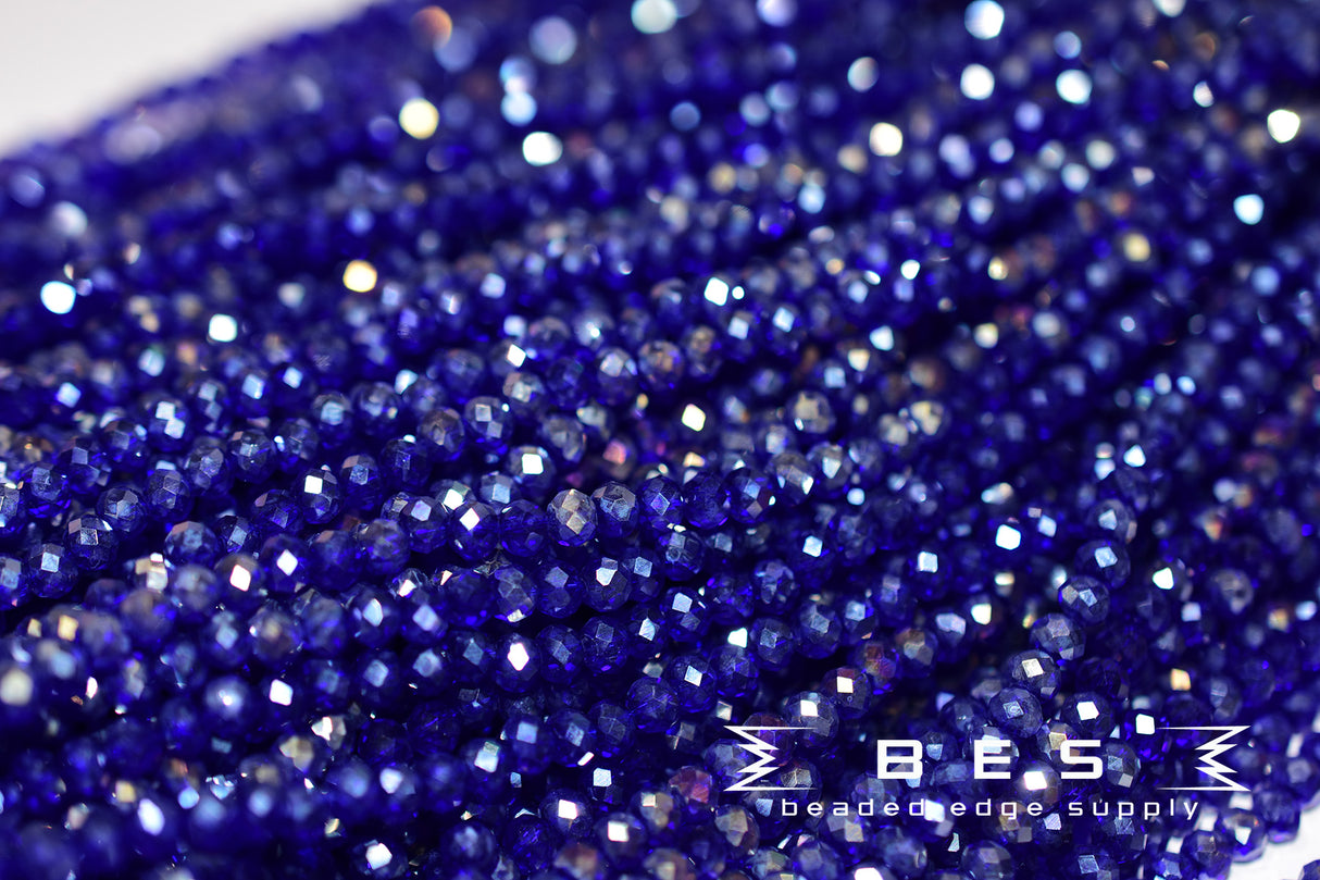 4mm TR AB Rondelle | 15 Colors