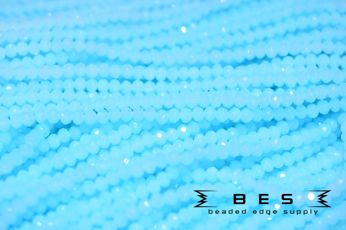 4mm Opal Rondelle | 14 Colors