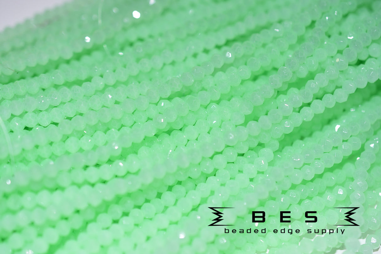 4mm Opal Rondelle | 14 Colors