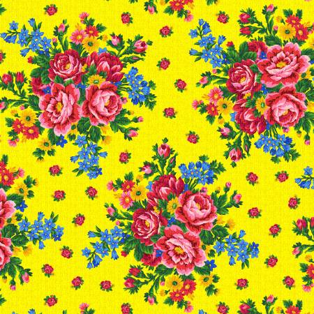 Kokum Scarf Metallic Yellow