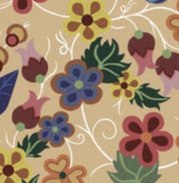 Native Floral Ivory | Fabric