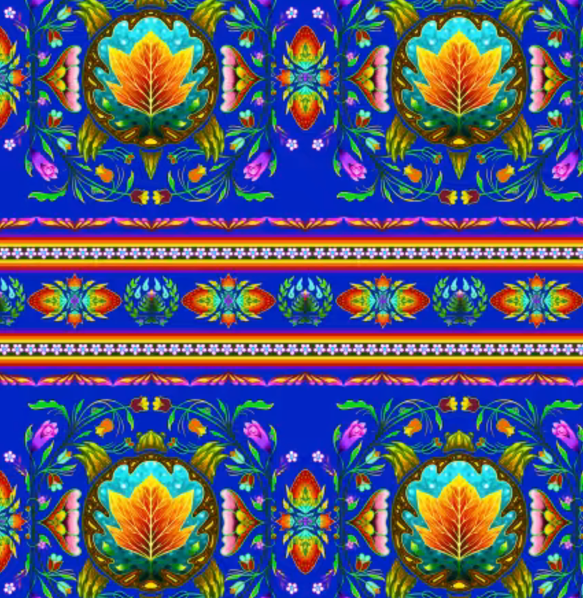 Turtle Island Wide Stripe Royal