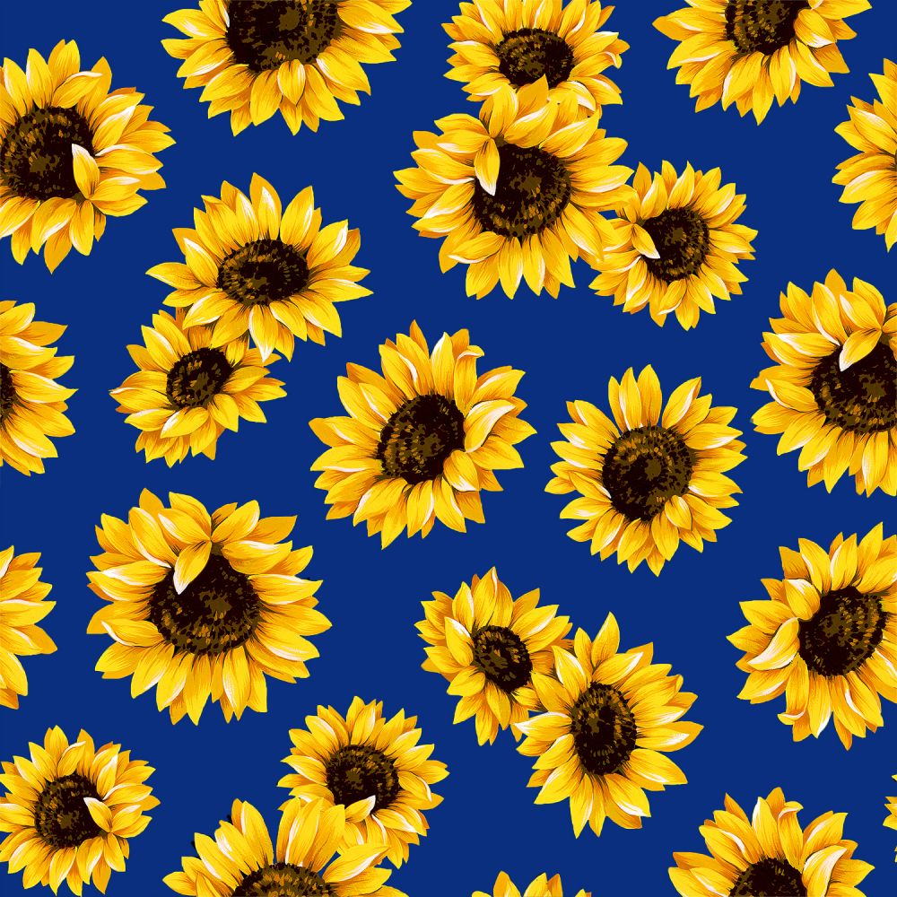 Sunflower Dance Royal | Fabric