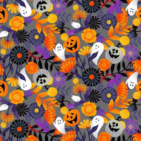 Dark Gray Hey Boo Booquet