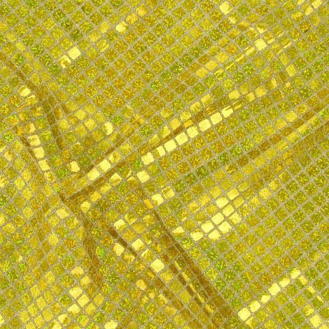 Hologram Sequin - Yellow