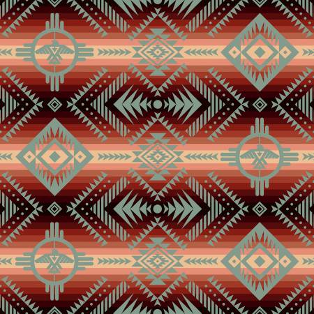 Thunderbird Tucson Maroon | Fabric