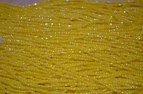 9/0 OP Lemon Yellow Luster | 3 Cut