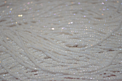 12/0 OP White AB | 3 Cut