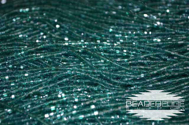 11/0 2 Cut TR Aquamarine Luster