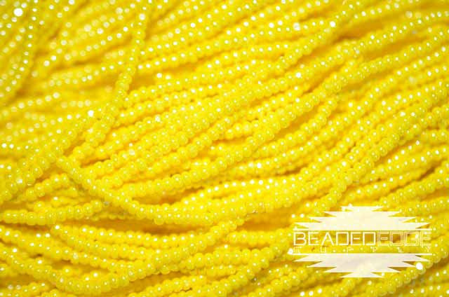 11/0 OP Yellow Luster | Charlotte Cut