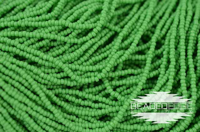 11/0 OP LT Green | Charlotte Cut