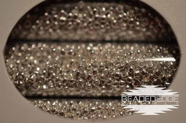 11/0 Metallic Silver P470 JSB