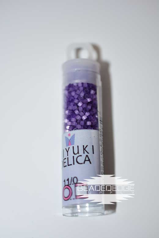 Delica Dyed Lilac Silk Satin 11/0 DB1809