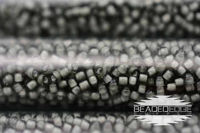 11/0 White Lined Grey 327G JSB