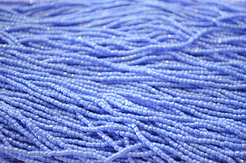 12/0 OP LT Delft Blue Luster | 3 Cut