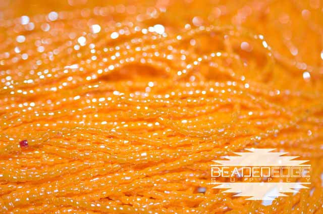 12/0 OP LT Orange Luster | 3 cut