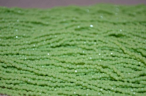 12/0 OP Lime Green | 3 Cut