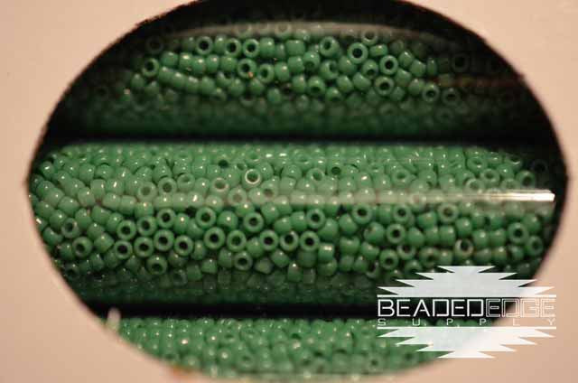 15/0 OP Green 411B JSB