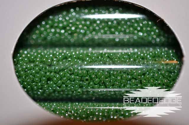 15/0 OP Green Luster 431 JSB