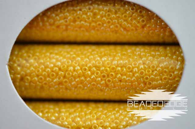 15/0 OP DRK Yellow Luster 422A JSB