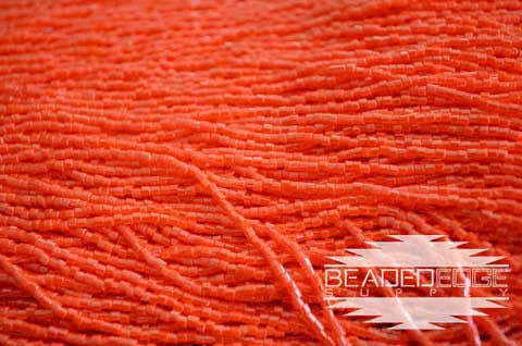 11/0 2 Cut OP Orange Luster