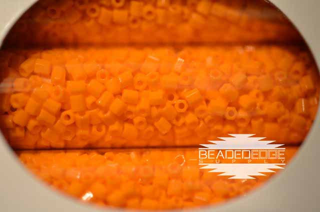 11/0 OP LT Orange 405 Hex