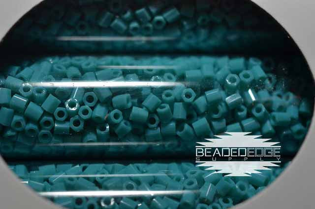 11/0 OP OP Turquoise Green 412j Hex